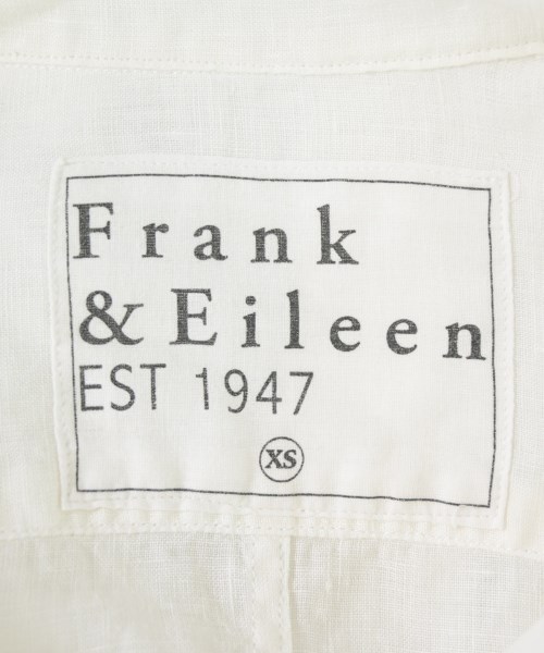 Frank&Eileen（フランクアンドアイリーン）カジュアルシャツ 白 サイズ:XS メンズ/2200701771065