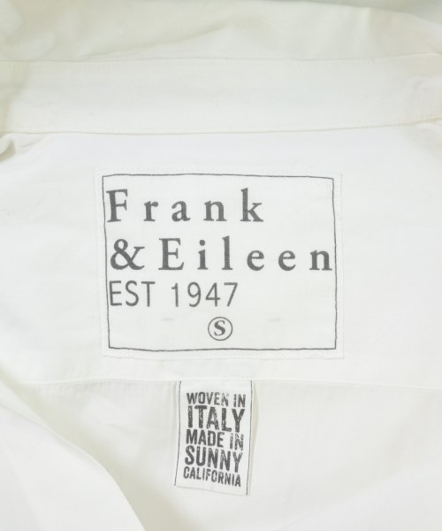 Frank&Eileen（フランクアンドアイリーン）カジュアルシャツ 白 サイズ:S メンズ/2200701579104