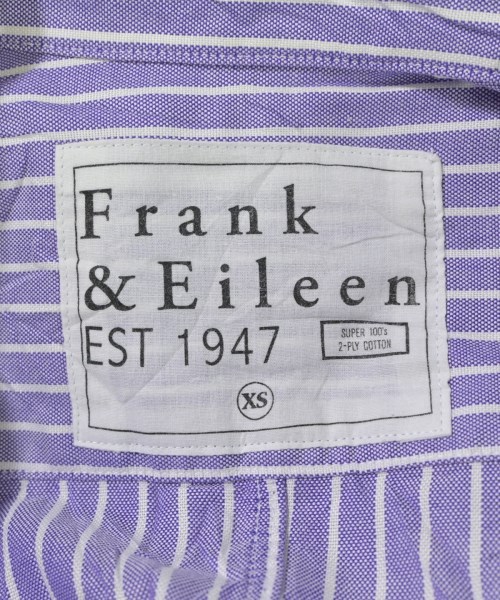 Frank&Eileen（フランクアンドアイリーン）カジュアルシャツ 紫 サイズ:XS レディース/2200704672055