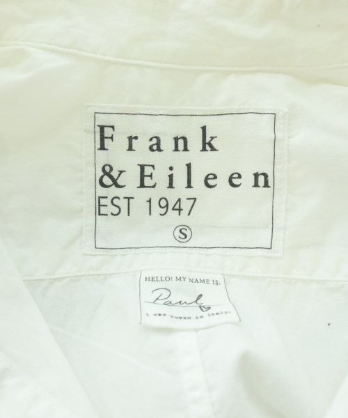 Frank&Eileen（フランクアンドアイリーン）カジュアルシャツ 白 サイズ:S メンズ/2200701916022