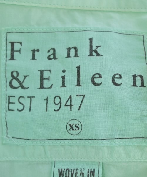 Frank&Eileen（フランクアンドアイリーン）カジュアルシャツ 緑 サイズ:XS レディース/2200708778104