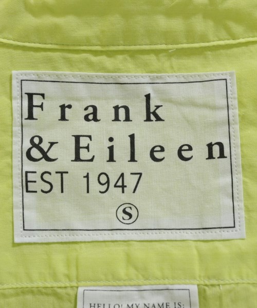 Frank&Eileen（フランクアンドアイリーン）カジュアルシャツ 緑 サイズ:S レディース/2200658372384