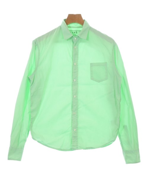 Frank&Eileen(フランクアンドアイリーン)カジュアルシャツ 緑 サイズ:XXS/2200664256043