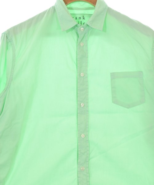 Frank&Eileen（フランクアンドアイリーン）カジュアルシャツ 緑 サイズ:XXS メンズ/2200664256043