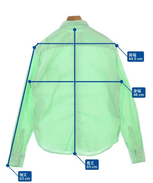 Frank&Eileen（フランクアンドアイリーン）カジュアルシャツ 緑 サイズ:XXS メンズ/2200664256043