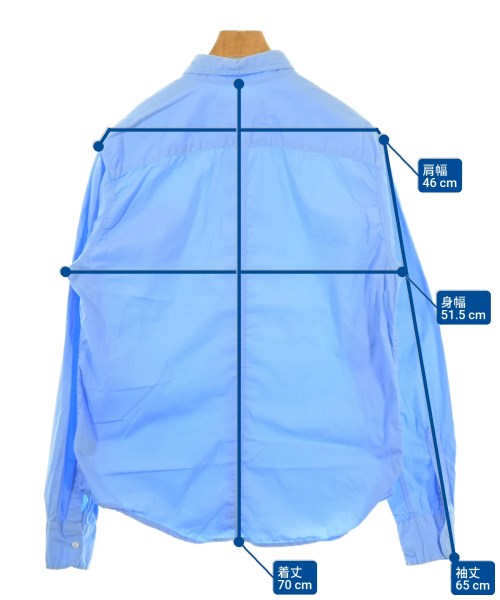 Frank&Eileen（フランクアンドアイリーン）カジュアルシャツ 青 サイズ:S メンズ/2200659871053