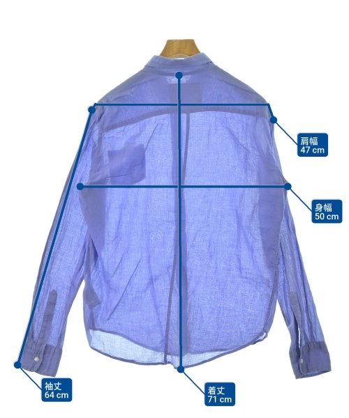 Frank&Eileen（フランクアンドアイリーン）カジュアルシャツ 紫 サイズ:XS メンズ/2200662765110