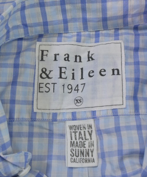 Frank&Eileen（フランクアンドアイリーン）カジュアルシャツ 青 サイズ:XS メンズ/2200665391088
