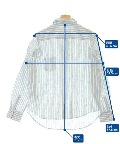 Frank&Eileen（フランクアンドアイリーン）カジュアルシャツ グレー サイズ:XS レディース/2200668232104