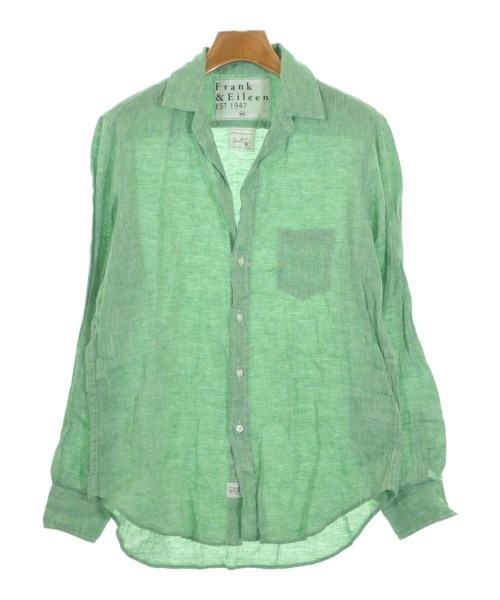 Frank&Eileen(フランクアンドアイリーン)ブラウス 緑 サイズ:XXS/2200668279086