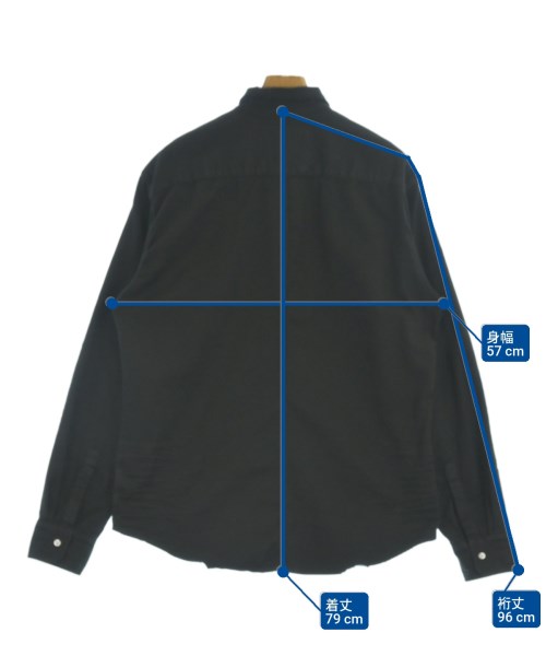 Frank&Eileen（フランクアンドアイリーン）カジュアルシャツ 黒 サイズ:L メンズ/2200669218114