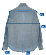 Frank&Eileen（フランクアンドアイリーン）カジュアルシャツ 青 サイズ:XXS レディース/2200665031199