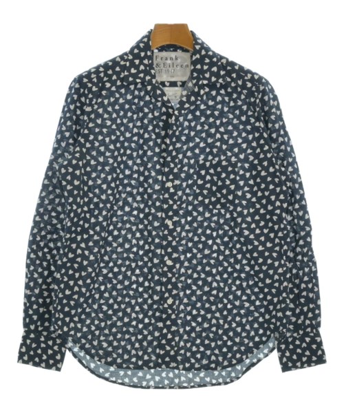 Frank&Eileen(フランクアンドアイリーン)カジュアルシャツ 紺 サイズ:XXS/2200665031205