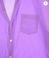 Frank&Eileen（フランクアンドアイリーン）カジュアルシャツ 紫 サイズ:XXS レディース/2200666469380