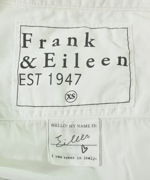 Frank&Eileen（フランクアンドアイリーン）カジュアルシャツ 白 サイズ:XS レディース/2200667229037