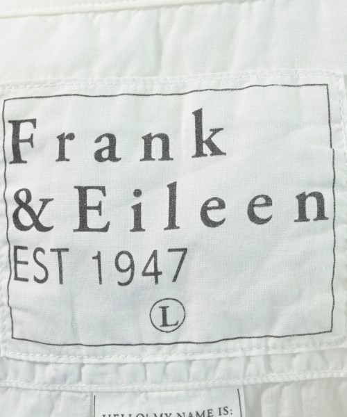 Frank&Eileen（フランクアンドアイリーン）カジュアルシャツ 白 サイズ:L メンズ/2200668653145