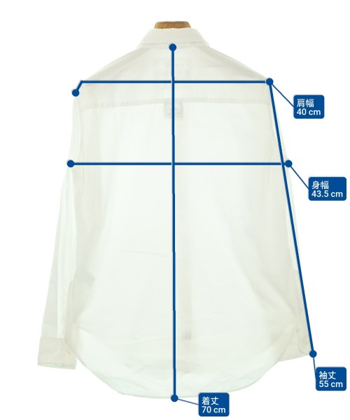 Frank&Eileen（フランクアンドアイリーン）カジュアルシャツ 白 サイズ:XS レディース/2200672283024