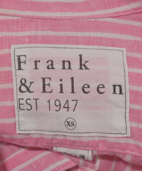 Frank&Eileen（フランクアンドアイリーン）ドレスシャツ ピンク サイズ:XS レディース/2200724940042