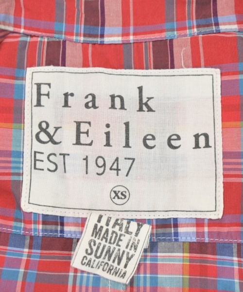 Frank&Eileen（フランクアンドアイリーン）カジュアルシャツ 赤 サイズ:XS メンズ/2200733972034