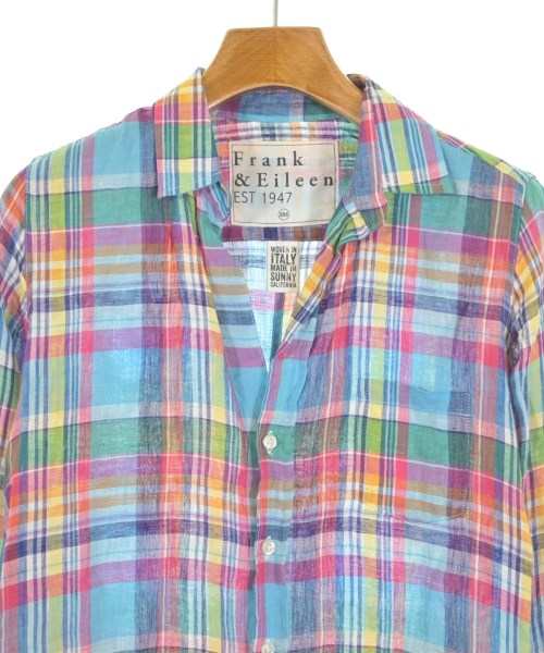 Frank&Eileen（フランクアンドアイリーン）カジュアルシャツ 青 サイズ:XXS レディース/2200735015050