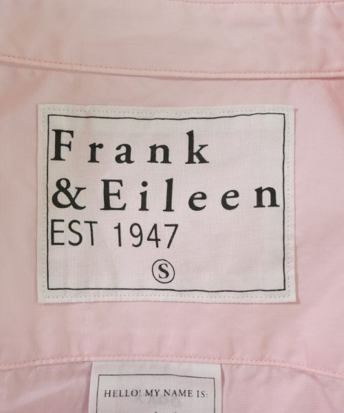 Frank&Eileen（フランクアンドアイリーン）カジュアルシャツ ピンク サイズ:S レディース/2200736220101