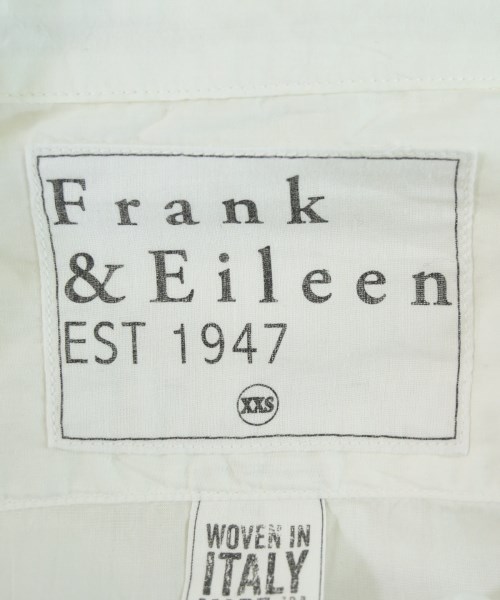 Frank&Eileen（フランクアンドアイリーン）カジュアルシャツ 白 サイズ:XXS レディース/2200716116028