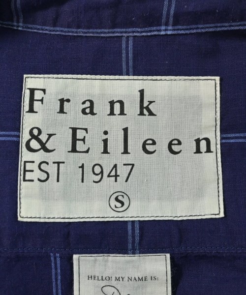 Frank&Eileen（フランクアンドアイリーン）カジュアルシャツ 紺 サイズ:S メンズ/2200722456071