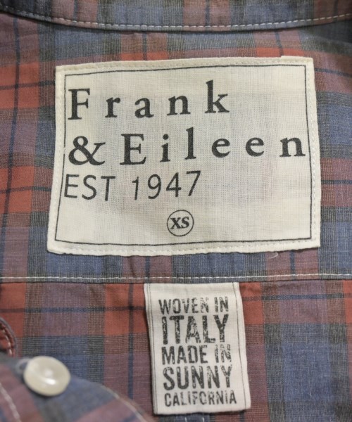 Frank&Eileen（フランクアンドアイリーン）カジュアルシャツ 赤 サイズ:XS メンズ/2200720471090