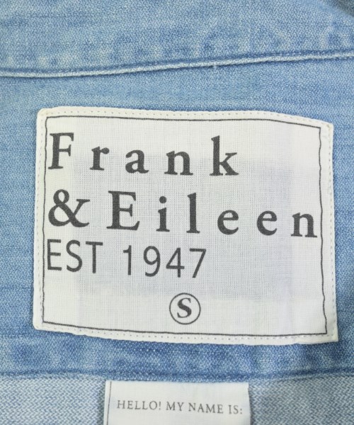 Frank&Eileen（フランクアンドアイリーン）カジュアルシャツ 青 サイズ:S メンズ/2200720873061