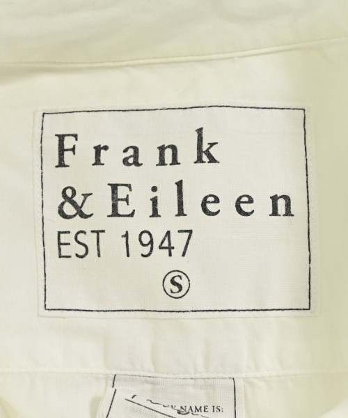 Frank&Eileen（フランクアンドアイリーン）カジュアルシャツ 白 サイズ:S メンズ/2200723151036