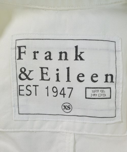 Frank&Eileen（フランクアンドアイリーン）カジュアルシャツ 白 サイズ:XS レディース/2200683729016