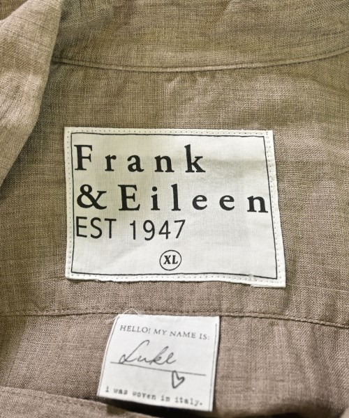Frank&Eileen（フランクアンドアイリーン）カジュアルシャツ ベージュ サイズ:XL メンズ/2200679324515