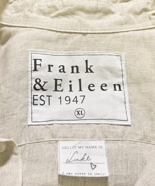 Frank&Eileen（フランクアンドアイリーン）カジュアルシャツ 白 サイズ:XL メンズ/2200679324539