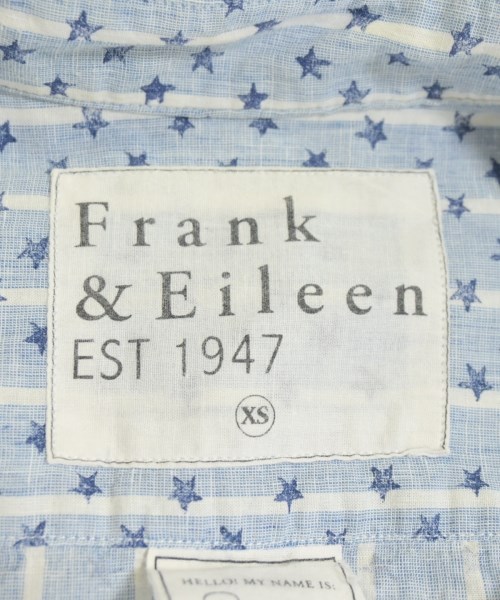 Frank&Eileen（フランクアンドアイリーン）カジュアルシャツ 青 サイズ:XS メンズ/2200679917489