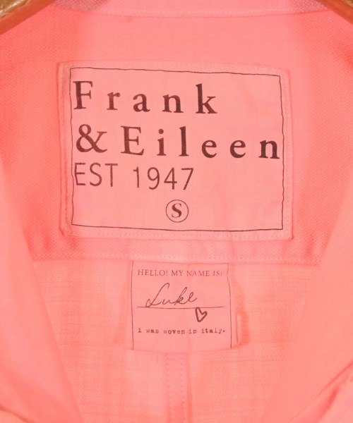 Frank&Eileen（フランクアンドアイリーン）カジュアルシャツ ピンク サイズ:S メンズ/2200679917526