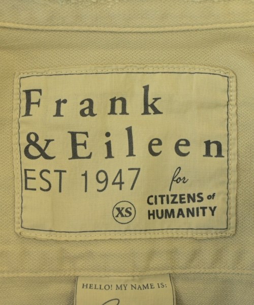 Frank&Eileen（フランクアンドアイリーン）カジュアルシャツ カーキ サイズ:XS レディース/2200682139069
