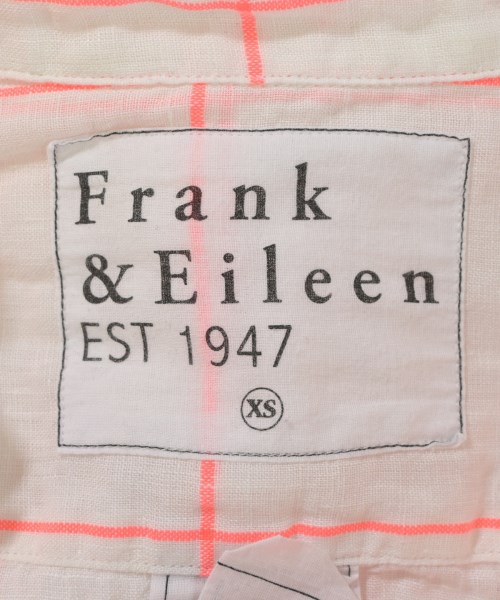 Frank&Eileen（フランクアンドアイリーン）カジュアルシャツ 白 サイズ:XS メンズ/2200682210041
