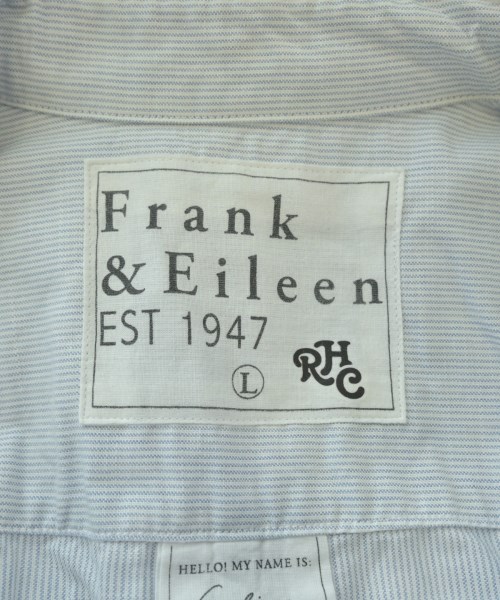 Frank&Eileen（フランクアンドアイリーン）カジュアルシャツ 青 サイズ:L メンズ/2200689111150