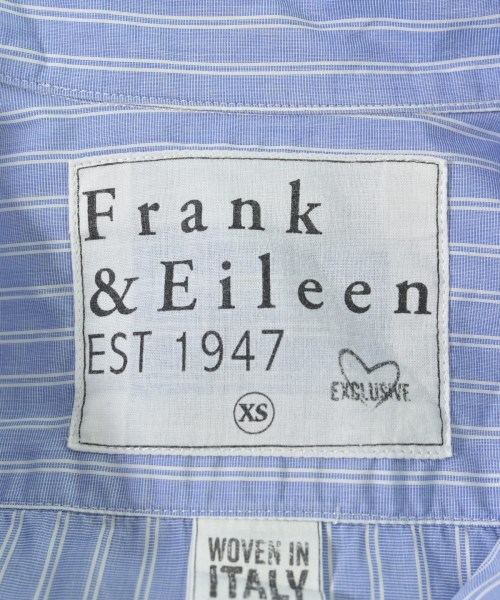 Frank&Eileen（フランクアンドアイリーン）カジュアルシャツ 青 サイズ:XS レディース/2200683221039