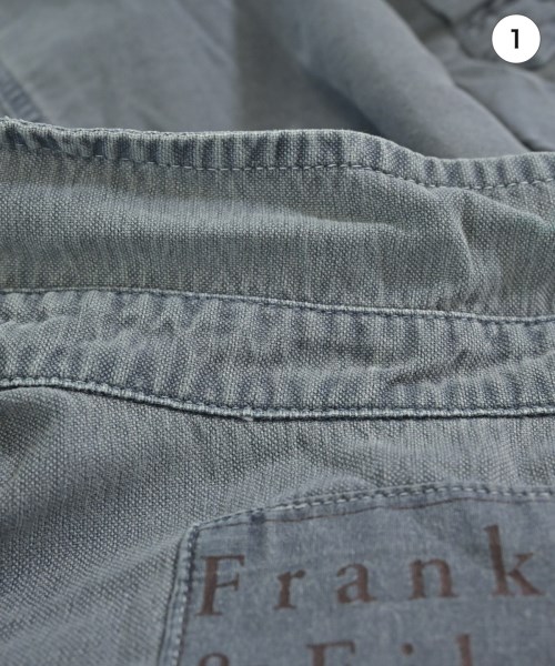 Frank&Eileen（フランクアンドアイリーン）カジュアルシャツ 青 サイズ:S レディース/2200686194026