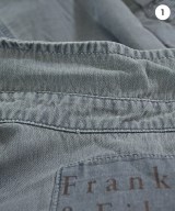 Frank&Eileen（フランクアンドアイリーン）カジュアルシャツ 青 サイズ:S レディース/2200686194026