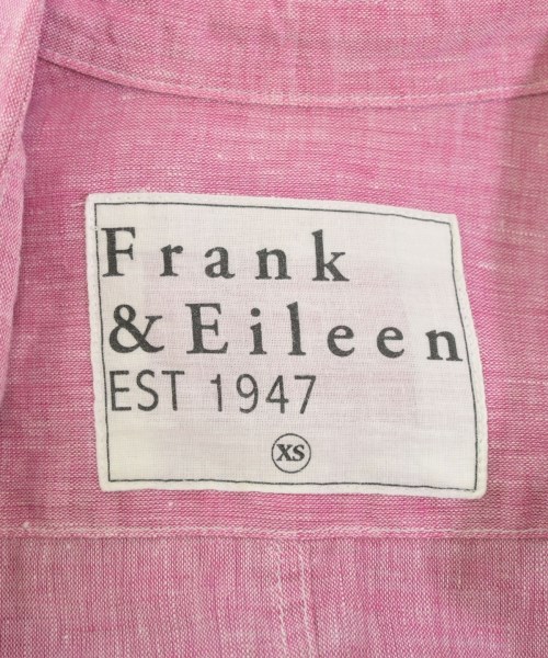 Frank&Eileen（フランクアンドアイリーン）カジュアルシャツ ピンク サイズ:XS レディース/2200685842089