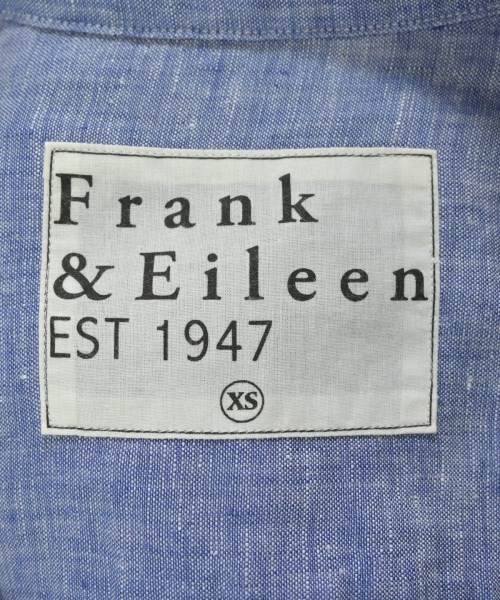 Frank&Eileen（フランクアンドアイリーン）シャツワンピース 青 サイズ:XS レディース/2200687980062