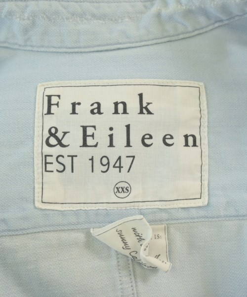 Frank&Eileen（フランクアンドアイリーン）カジュアルシャツ 青 サイズ:XXS レディース/2200687980086
