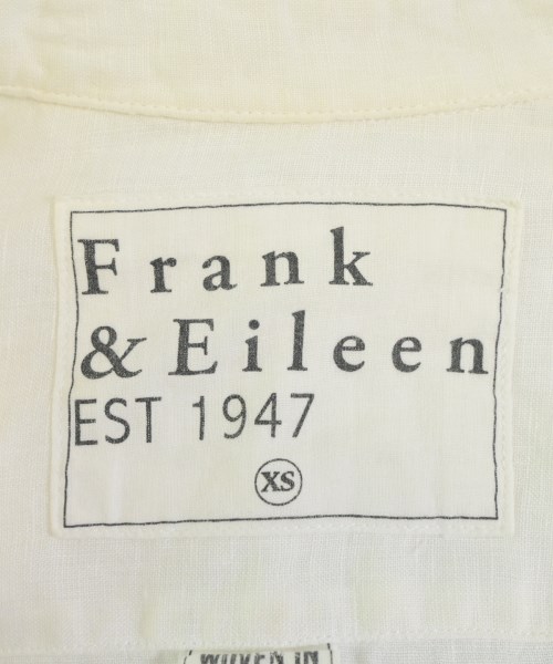 Frank&Eileen（フランクアンドアイリーン）カジュアルシャツ 白 サイズ:XS レディース/2200693016038