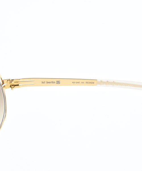 ic!Berlin（アイシーベルリン）サングラス ゴールド サイズ:- メンズ/2200639198316