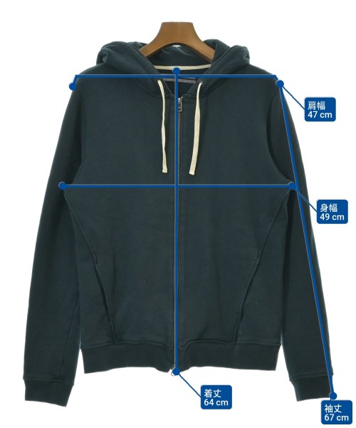 robert geller（ロバートゲラー）パーカー 青 サイズ:S メンズ/2200619108045