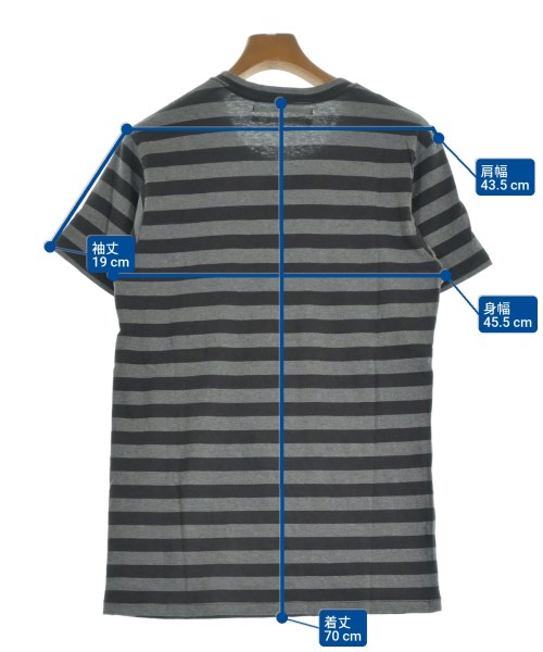 robert geller（ロバートゲラー）Tシャツ・カットソー グレー サイズ:S メンズ/2200612077805