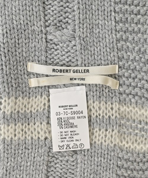 robert geller（ロバートゲラー）ストール グレー サイズ:- メンズ/2200680231093