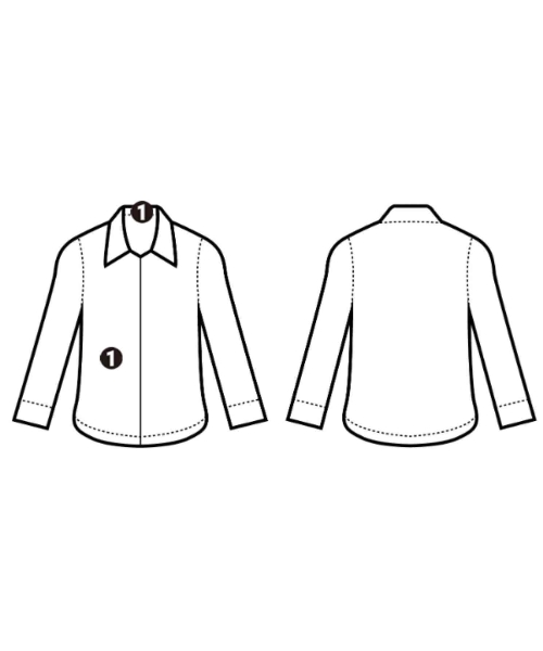 robert geller（ロバートゲラー）カジュアルシャツ 青 サイズ:46(M位) メンズ/2200645937060